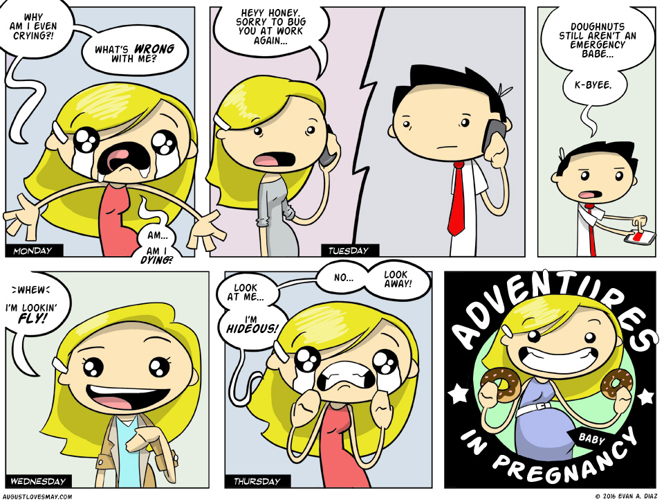 What Its Really Like Being Pregnant Comic August Loves May 9113