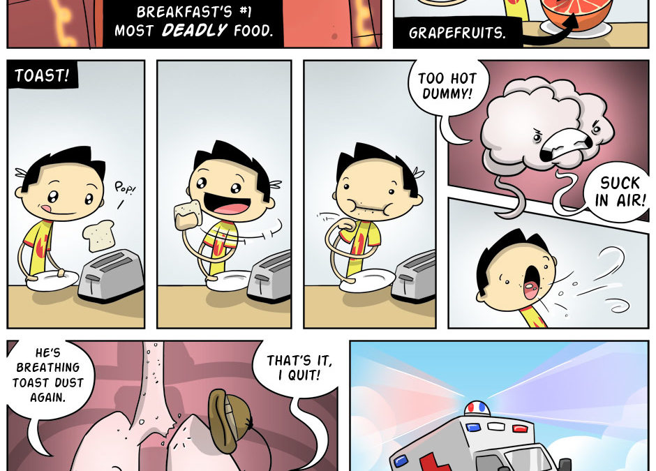 The most deadly breakfast food.